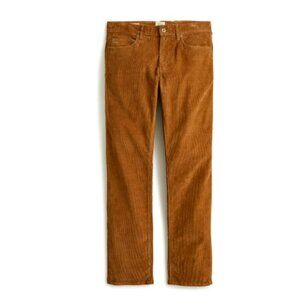 J. Crew Brown Corduroy Pants Size 31 NWT Retails $98 Slim Fit